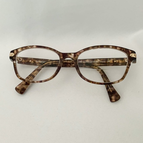 Coach Tortoise Shell Women’s Eyeglass Frames - Picture 3 of 10